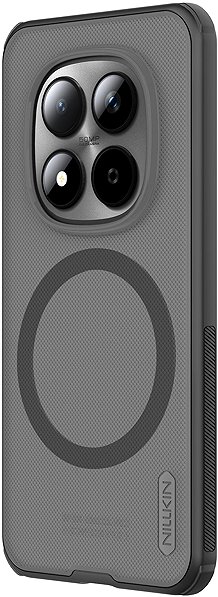 Handyhülle Nillkin Super Frosted PRO Magnetic Back Cover für Xiaomi Redmi Note 15 Pro+ 5G Transparent Black ...