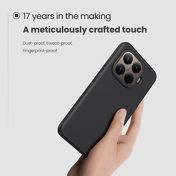 Handyhülle Nillkin Super Frosted PRO Back Cover für Xiaomi 15T Pro Black ...