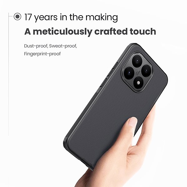 Handyhülle Nillkin Super Frosted PRO Back Cover für Xiaomi 15T Black ...