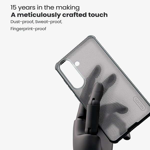 Handyhülle Nillkin Super Frosted PRO Back Cover für Samsung Galaxy S26 Transparent Black ...
