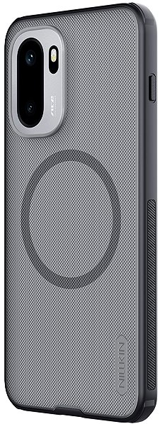 Handyhülle Nillkin Super Frosted PRO Magnetic Back Cover für OnePlus 15R Transparent Black ...