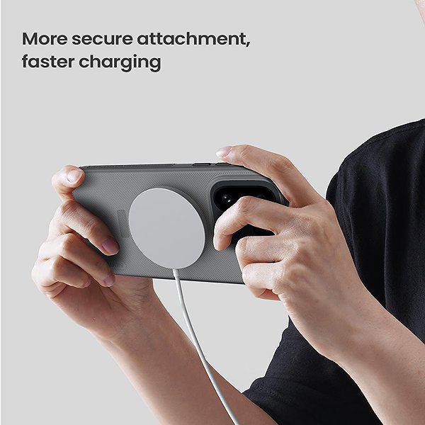 Handyhülle Nillkin Super Frosted PRO Magnetic Back Cover für OnePlus 15 Transparent Black ...