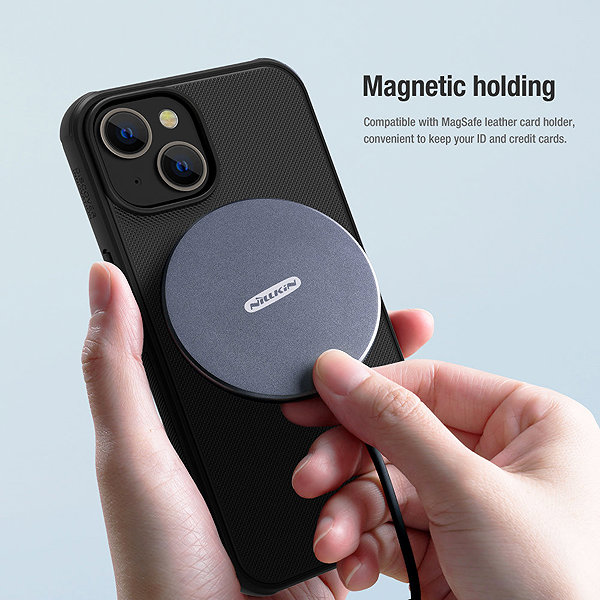 Telefon tok Nillkin Super Frosted PRO Magnetic Apple iPhone 13/14 Black tok ...