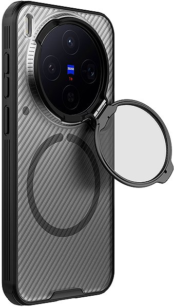 Telefon tok Nillkin CamShield Prop Magnetic Vivo X300 Transparent Black tok ...