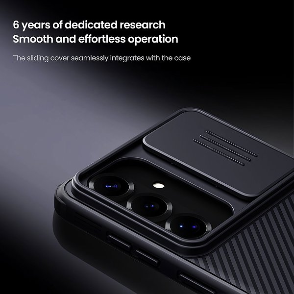 Handyhülle Nillkin CamShield PRO Back Cover für Samsung Galaxy S26 Black ...