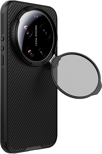 Handyhülle Nillkin CamShield Prop Magnetic Back Cover für Xiaomi 17 Ultra Black ...