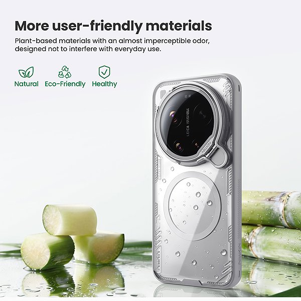 Handyhülle Nillkin Iceblade Prop Magnetic Back Cover für Xiaomi 17 Ultra Twilight Gray ...