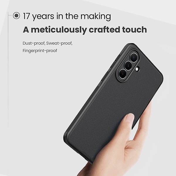 Handyhülle Nillkin Super Frosted PRO Back Cover für Samsung Galaxy A37 Black ...