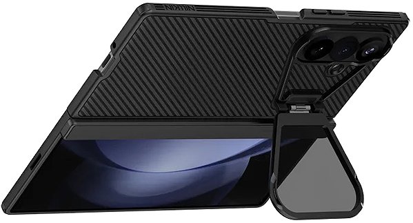 Telefon tok Nillkin CamShield Prop (Transparent Lens) Samsung Galaxy Z Fold 8 Ultra fekete mágneses tok ...