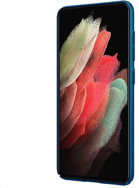 Telefon tok Nillkin Super Frosted Samsung Galaxy S21 FE Peacock Blue tok ...