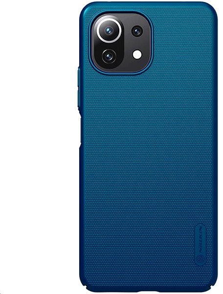 Handyhülle Nillkin Super Frosted für Xiaomi Mi 11 Lite 4G/5G Peacock Blue ...
