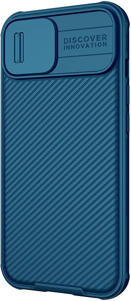 Handyhülle Nillkin CamShield Pro Magnetic Cover für Apple iPhone 13 Blau ...