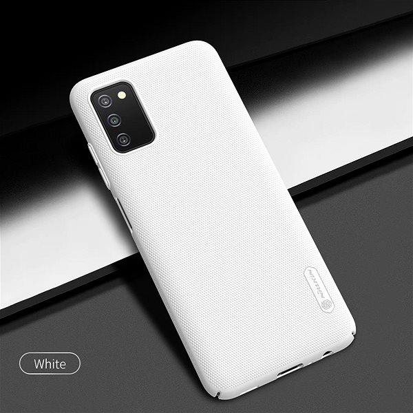 Handyhülle Nillkin Super Frosted Back Cover für Samsung Galaxy A03s White ...