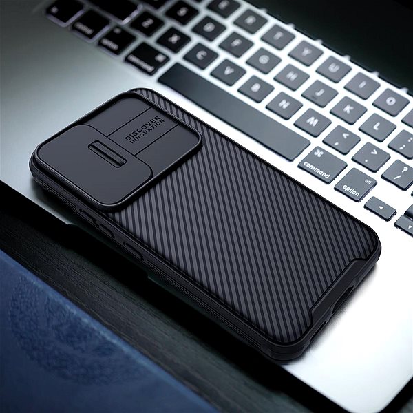 Handyhülle Nillkin CamShield Pro Backcover für Samsung Galaxy S22 Black ...