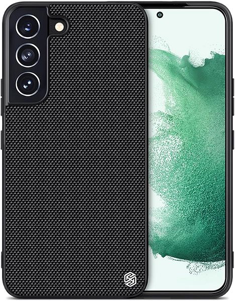 Telefon tok Nillkin Textured Hard Case a Samsung Galaxy S22 készülékhez Black ...