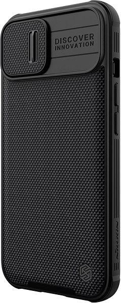 Telefon tok Nillkin Textured PRO Magnetic Hard Case az Apple iPhone 13 készülékhez Black ...
