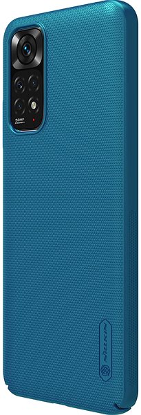 Handyhülle Nillkin Super Frosted Back Cover für das Xiaomi Redmi Note 11/11S Peacock Blue ...