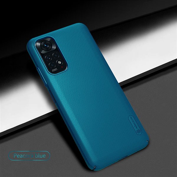 Kryt na mobil Nillkin Super Frosted Zadní kryt pro Xiaomi Redmi Note 11/11S Peacock Blue ...