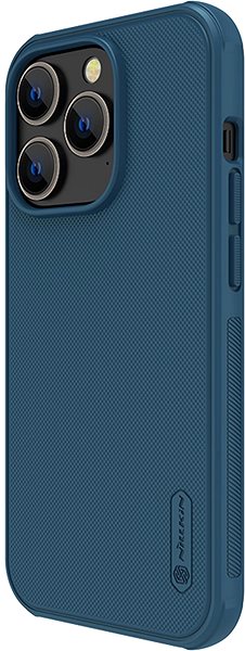 Handyhülle Nillkin Super Frosted PRO Back Cover für Apple iPhone 14 Pro Blue (ohne Logoausschnitt) ...