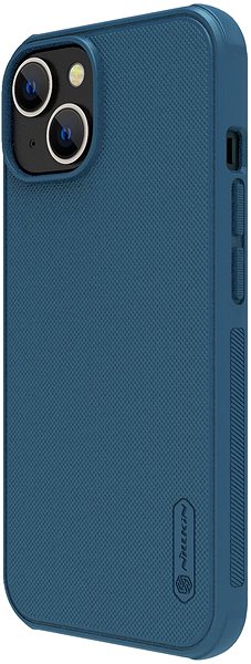 Handyhülle Nillkin Super Frosted PRO Back Cover für Apple iPhone 14 Blue (ohne Logoausschnitt) ...