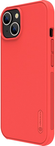 Handyhülle Nillkin Super Frosted PRO Back Cover für Apple iPhone 14 Red (ohne Logoausschnitt) ...