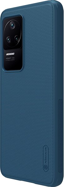 Handyhülle Nillkin Super Frosted PRO Back Cover für Poco F4 5G Blue ...