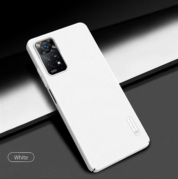 Kryt na mobil Nillkin Super Frosted Zadný Kryt pre Xiaomi Redmi Note 11 Pro/11 Pro 5G White ...