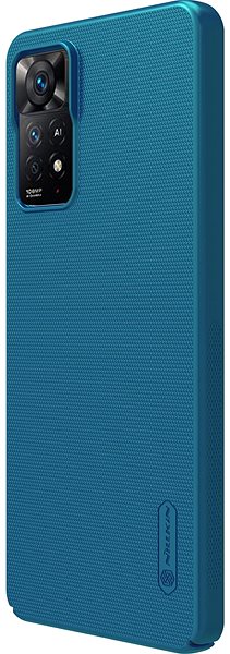 Handyhülle Nillkin Super Frosted Back Cover für Xiaomi Redmi Note 11 Pro / 11 Pro 5G Peacock Blue ...