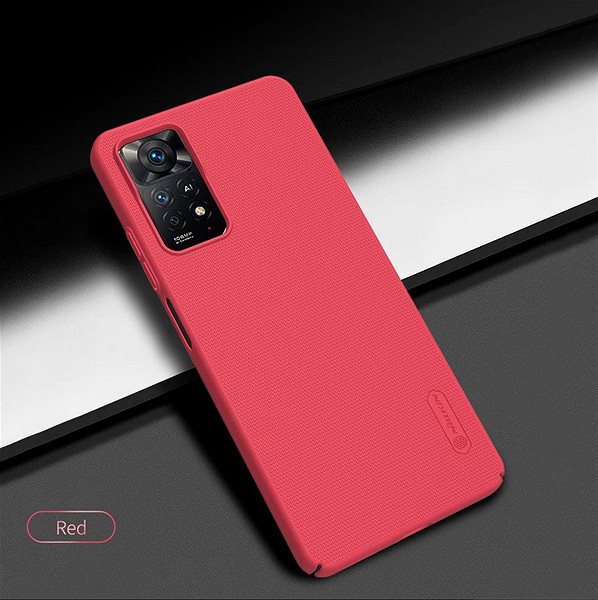Kryt na mobil Nillkin Super Frosted Zadní Kryt pro Xiaomi Redmi Note 11 Pro/11 Pro 5G Bright Red ...