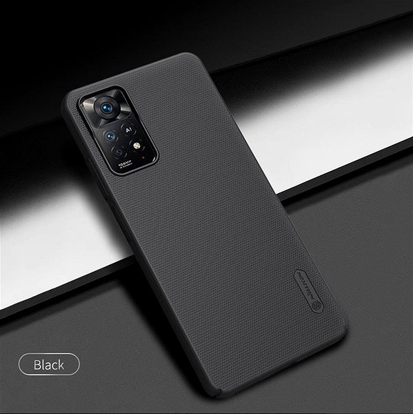 Handyhülle Nillkin Super Frosted Back Cover für Xiaomi Redmi Note 11 Pro / 11 Pro 5G Black ...