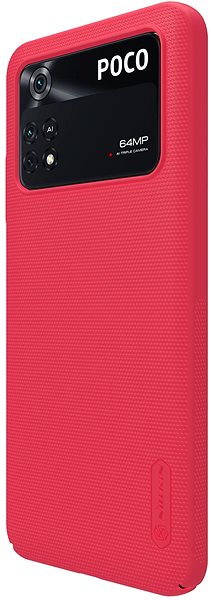 Handyhülle Nillkin Super Frosted Back Cover für Poco M4 Pro 4G Bright Red ...