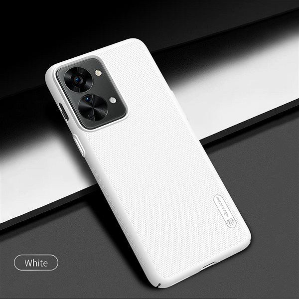 Handyhülle Nillkin Super Frosted Back Cover für OnePlus Nord 2T 5G White ...