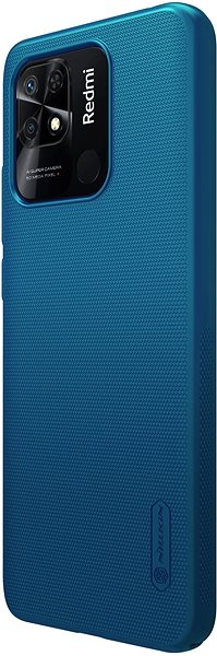 Handyhülle Nillkin Super Frosted Back Cover für Xiaomi Redmi 10C Peacock Blue ...