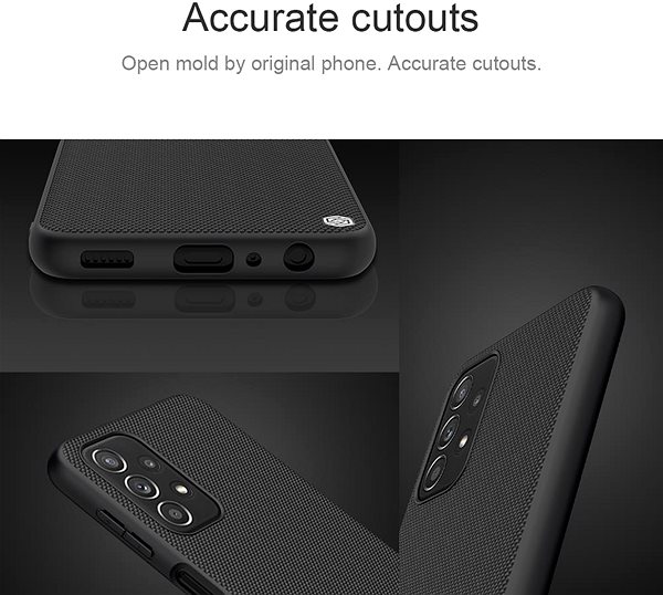 Kryt na mobil Nillkin Textured Hard Case pre Samsung Galaxy A13 4G Black ...
