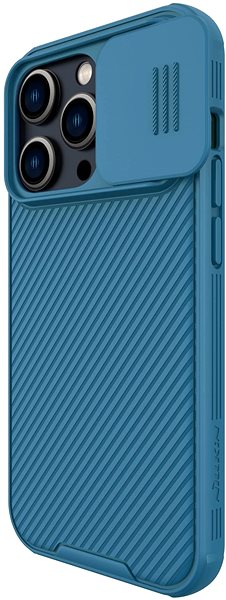 Handyhülle Nillkin CamShield PRO Magnetische Rückenabdeckung für Apple iPhone 14 Pro Blau ...