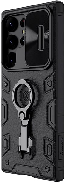 Telefon tok Nillkin CamShield Armor PRO Samsung Galaxy S23 Ultra fekete tok ...
