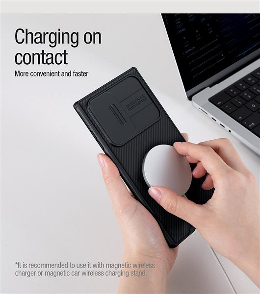 Kryt na mobil Nillkin CamShield PRO Magnetic Zadný Kryt na Samsung Galaxy S22 Ultra Black ...