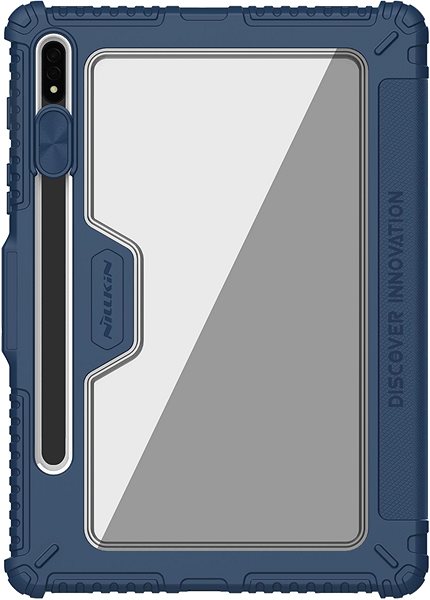 Tablet tok Nillkin Bumper PRO Protective Stand Case Samsung Galaxy Tab S7+/S8+/S8+ 5G zafírkék tok ...
