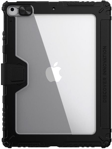 Tablet-Hülle Nillkin Bumper PRO Protective Stand Case für das iPad 10.2 2019/2020/2021 Black ...