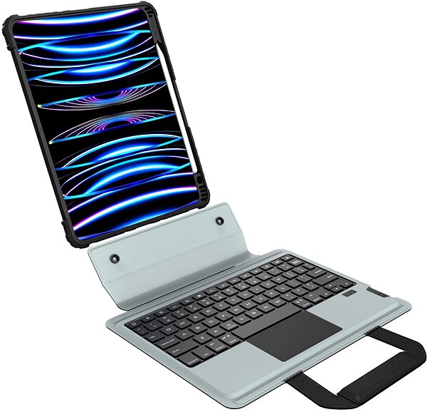 Tablet tok billentyűzettel Nillkin Bumper GO Keyboard Case Apple iPad Pro 12.9 2020/2021/2022/ Air 13 2024 Black ...