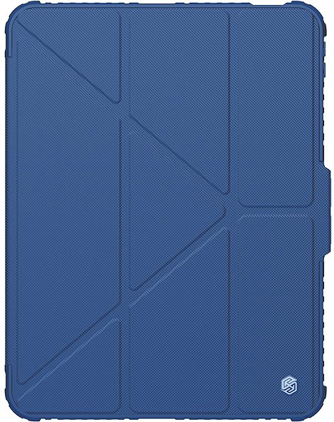 Tablet Case Nillkin Bumper PRO Protective Stand Case Multi-angle for iPad Pro 11 2024 Sapphire Blue ...