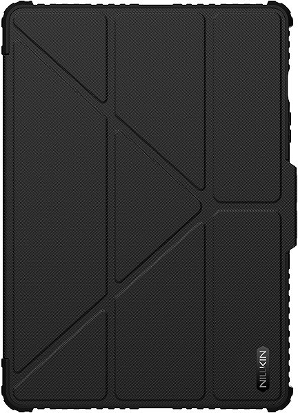 Tablet Case Nillkin Bumper PRO Protective Stand Case Multi-angle for Samsung Galaxy Tab S10 FE Black ...