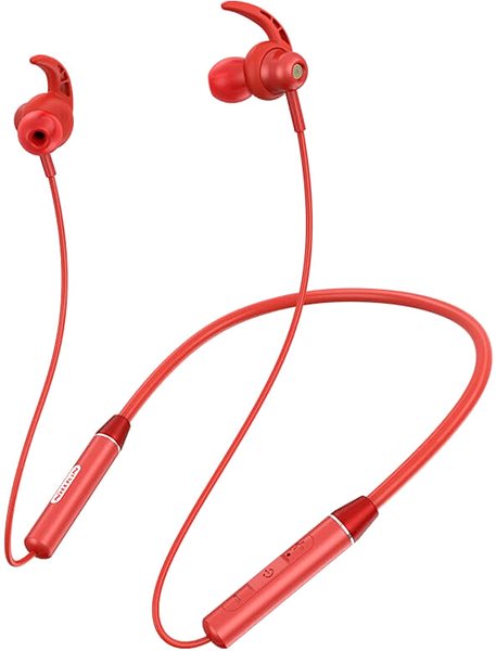 Wireless Headphones Nillkin SoulMate E4 Neckband Bluetooth 5.0 Earphones Red Lateral view