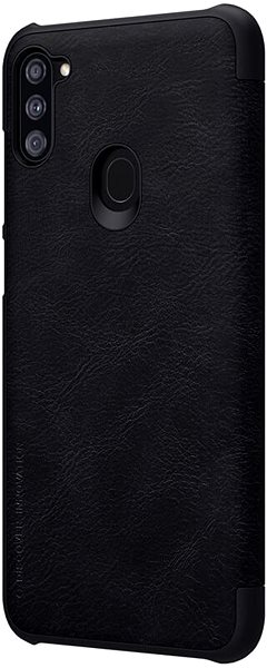 Handyhülle Nillkin Qin Ledercover für Samsung Galaxy A11 Black ...
