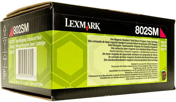 Toner LEXMARK 80C2SM0 purpurový ...
