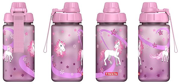 Kulacs Step by Step tritán 0,55 l, Sweet Unicorn ...