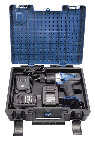 Cordless Drill Scheppach Mobile Workshop DTB 20 ProS, 206 pcs Packaging/box
