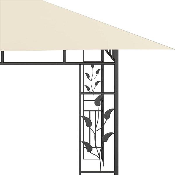 Záhradný altánok Altánok s moskytiérou 4 × 3 × 2,73 m krémový 180 g/m2 Vlastnosti/technológia