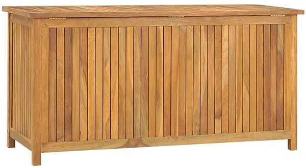 Zahradní úložný box Zahradní box 114 × 50 × 58 cm masivní teakové dřevo ...
