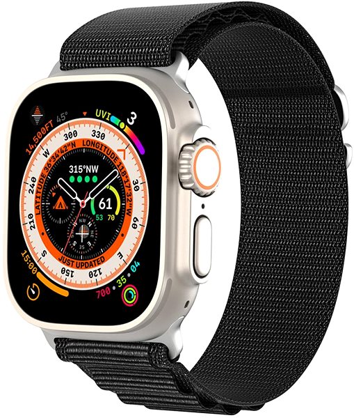 Armband Dux Ducis Sport Buckle für Apple Watch 42/44/45/49mm, black ...